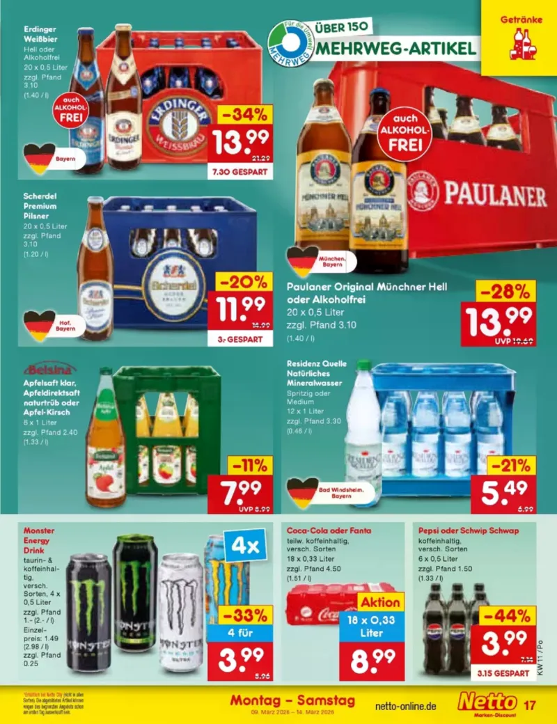 Netto Marken-Discount Prospekt vom 09.03.2026, Seite 19