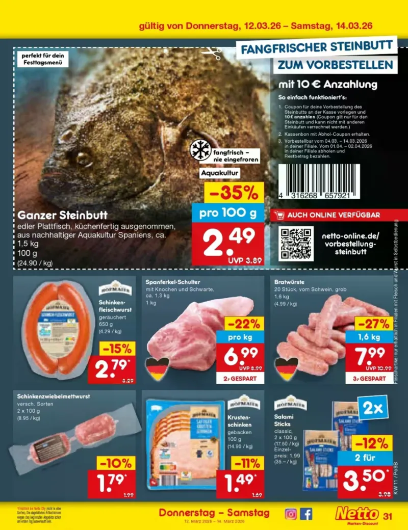 Netto Marken-Discount Prospekt vom 09.03.2026, Seite 43