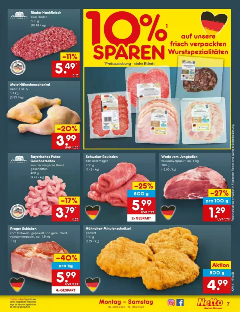 Netto Marken-Discount Prospekt vom 09.03.2026, Seite 7