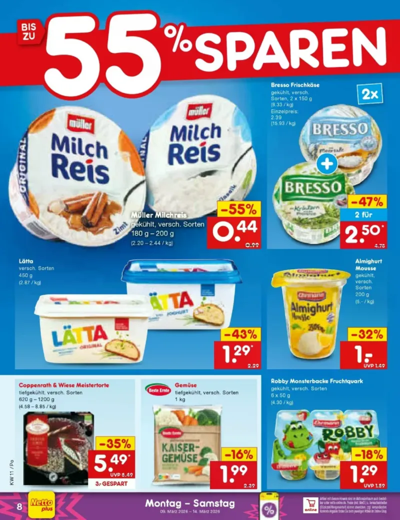 Netto Marken-Discount Prospekt vom 09.03.2026, Seite 8