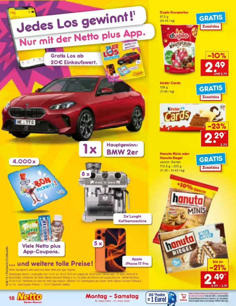 Netto Marken-Discount Prospekt vom 16.03.2026, Seite 22