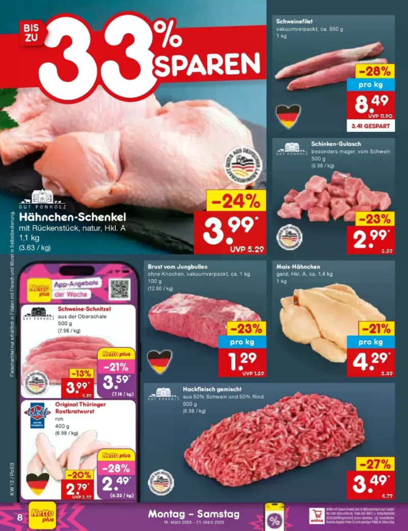 Netto Marken-Discount Prospekt vom 16.03.2026, Seite 8