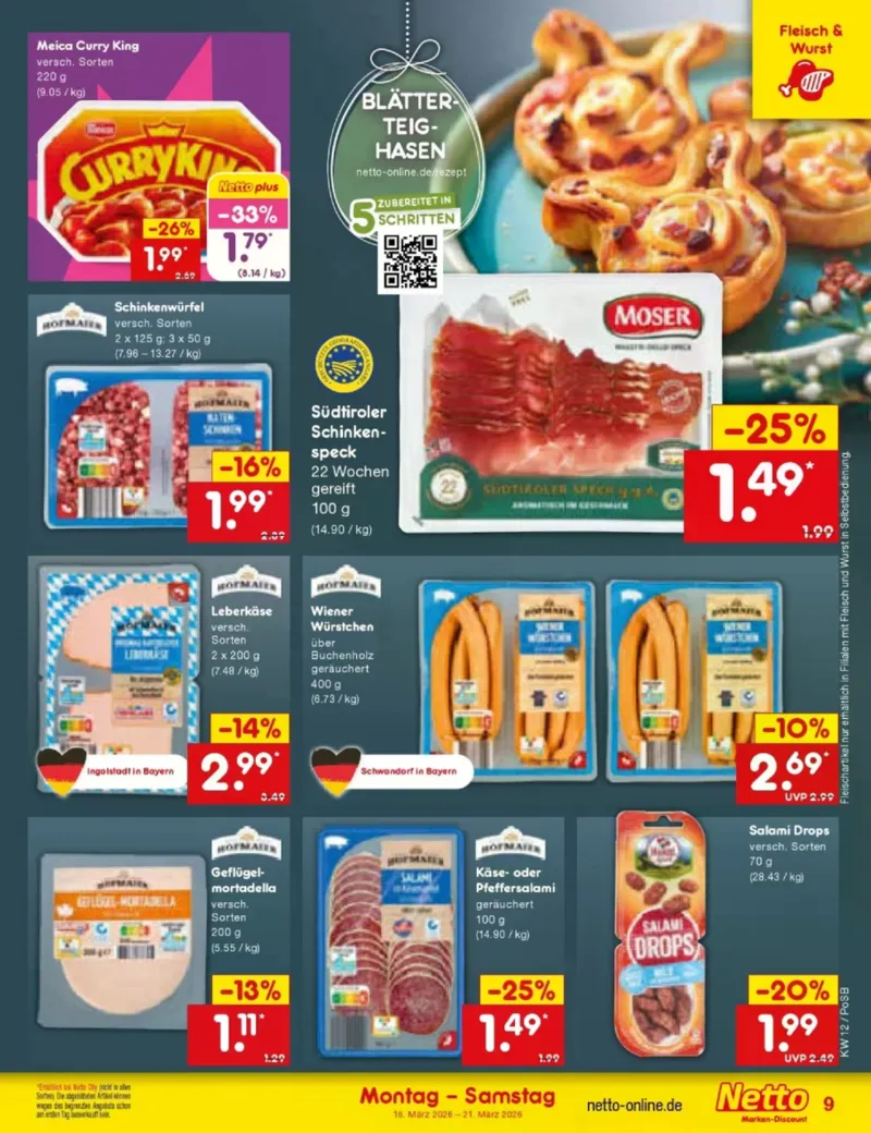 Netto Marken-Discount Prospekt vom 16.03.2026, Seite 9