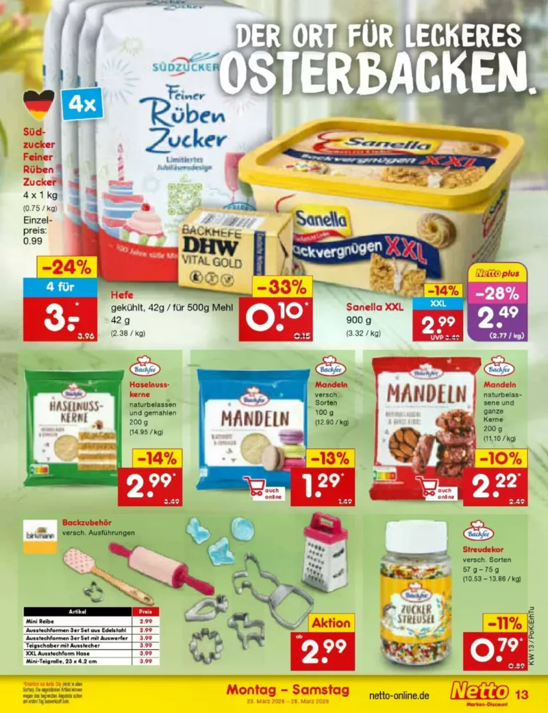 Netto Marken-Discount Prospekt vom 23.03.2026, Seite 13