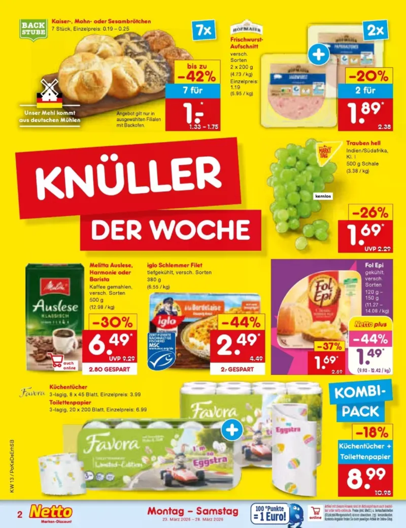 Netto Marken-Discount Prospekt vom 23.03.2026, Seite 2