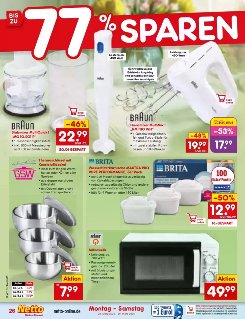 Netto Marken-Discount Prospekt vom 23.03.2026, Seite 34