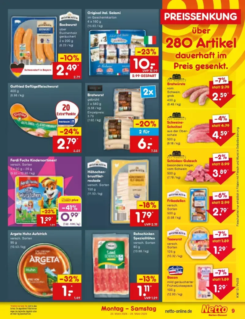 Netto Marken-Discount Prospekt vom 23.03.2026, Seite 9