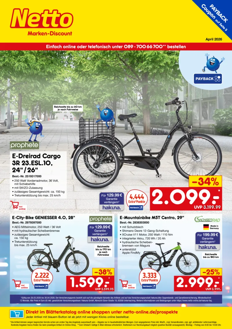 Netto Marken-Discount Prospekt vom 27.03.2026, Seite 1