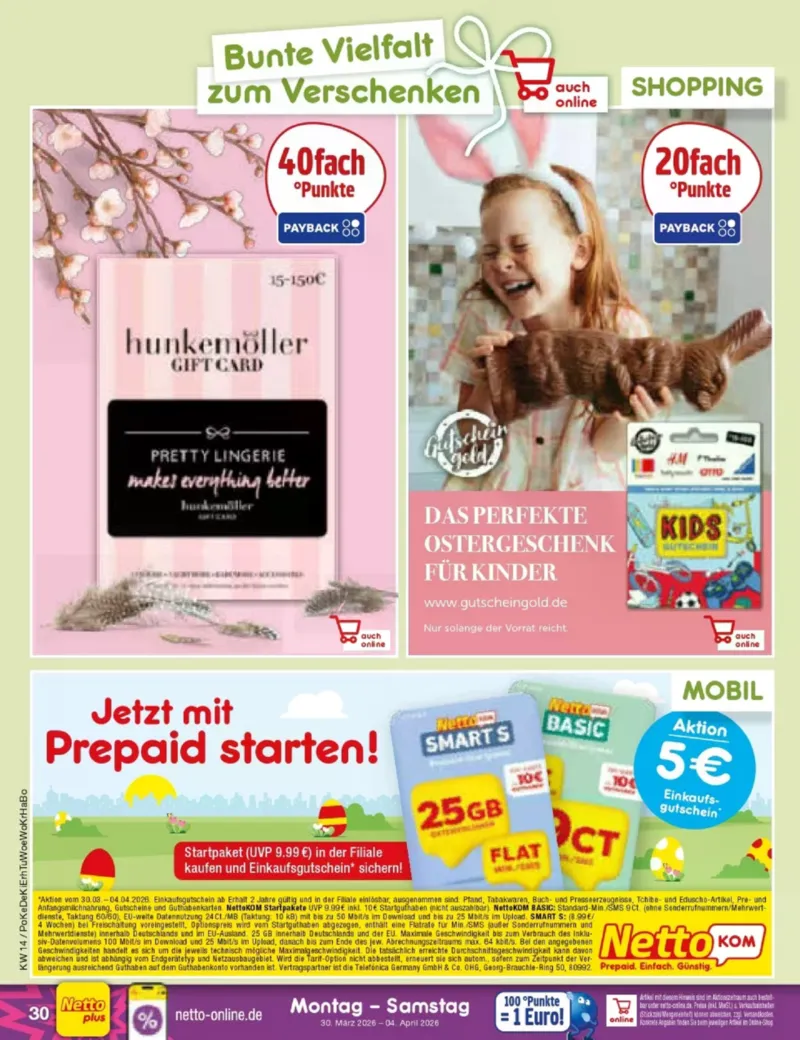 Netto Marken-Discount Prospekt vom 30.03.2026, Seite 38