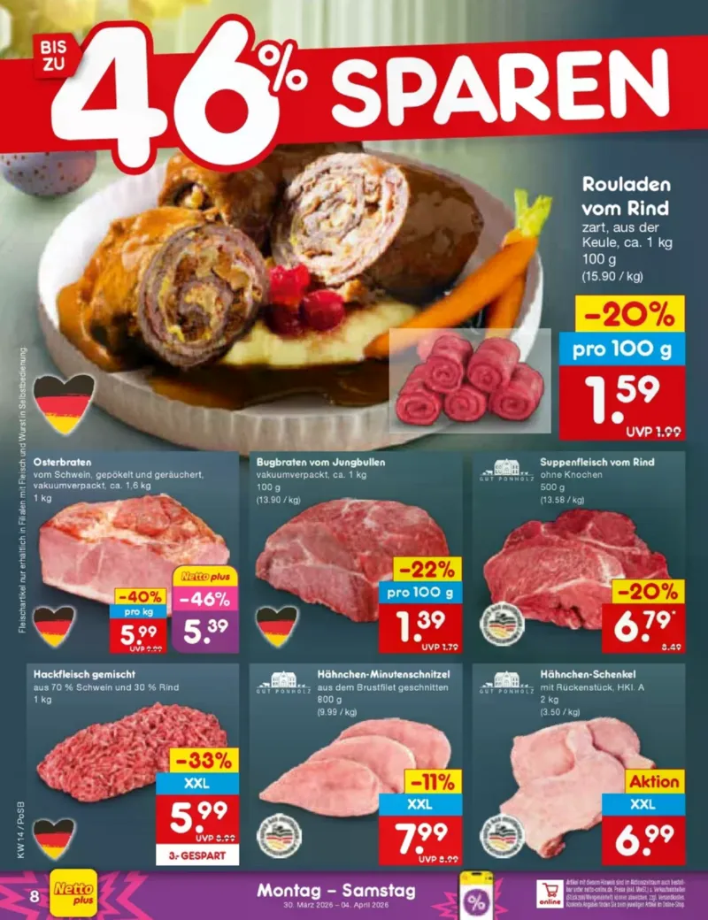 Netto Marken-Discount Prospekt vom 30.03.2026, Seite 8