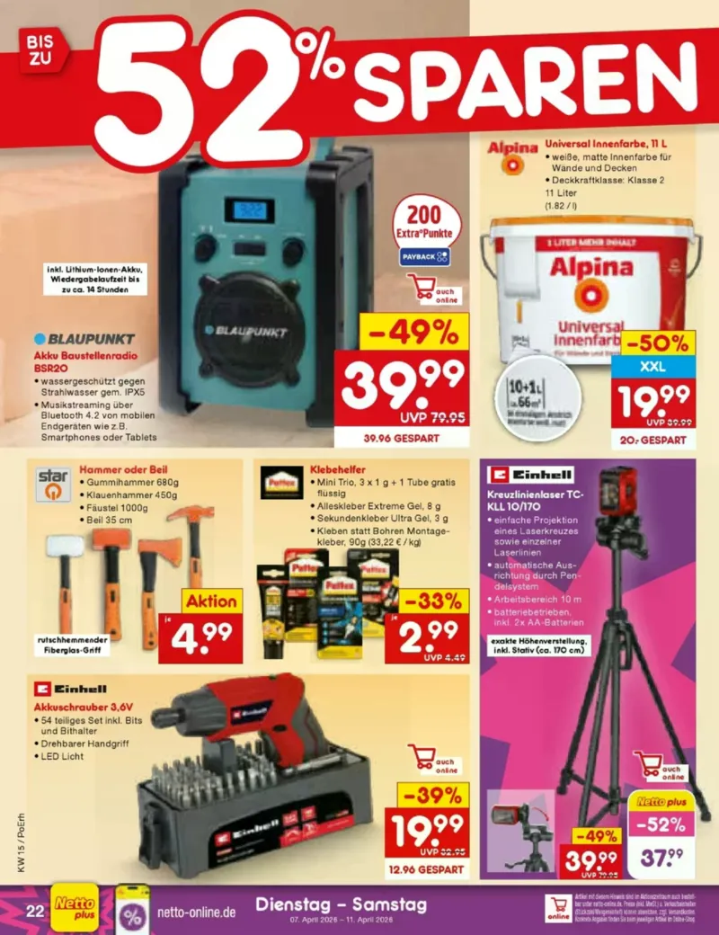 Netto Marken-Discount Prospekt vom 07.04.2026, Seite 30