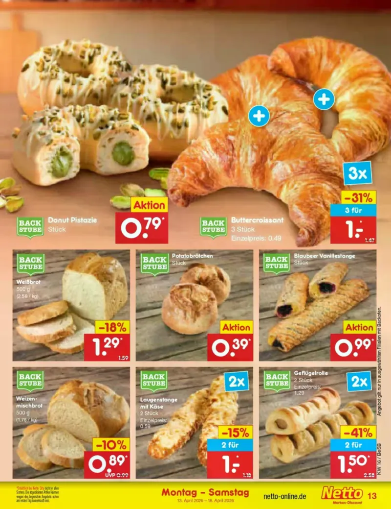 Netto Marken-Discount Prospekt vom 13.04.2026, Seite 15