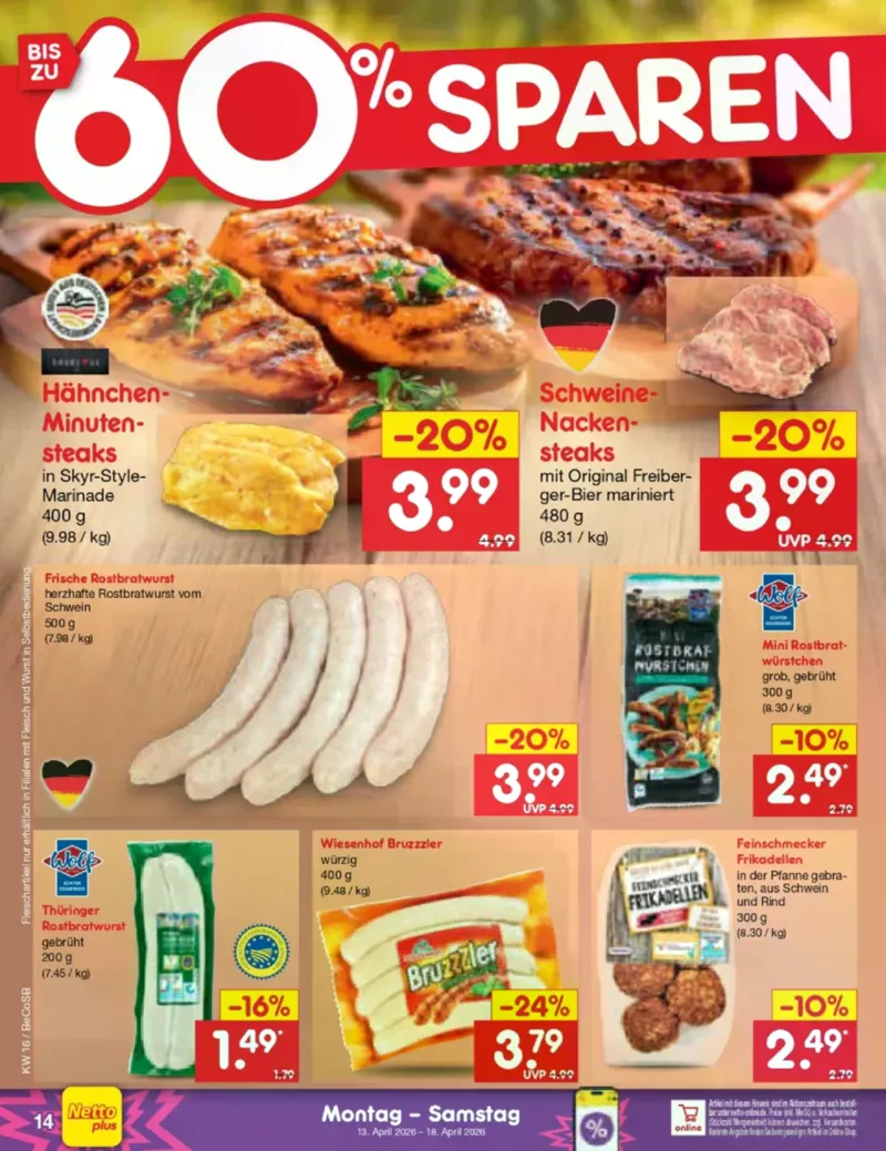 Netto Marken-Discount Prospekt vom 13.04.2026, Seite 16