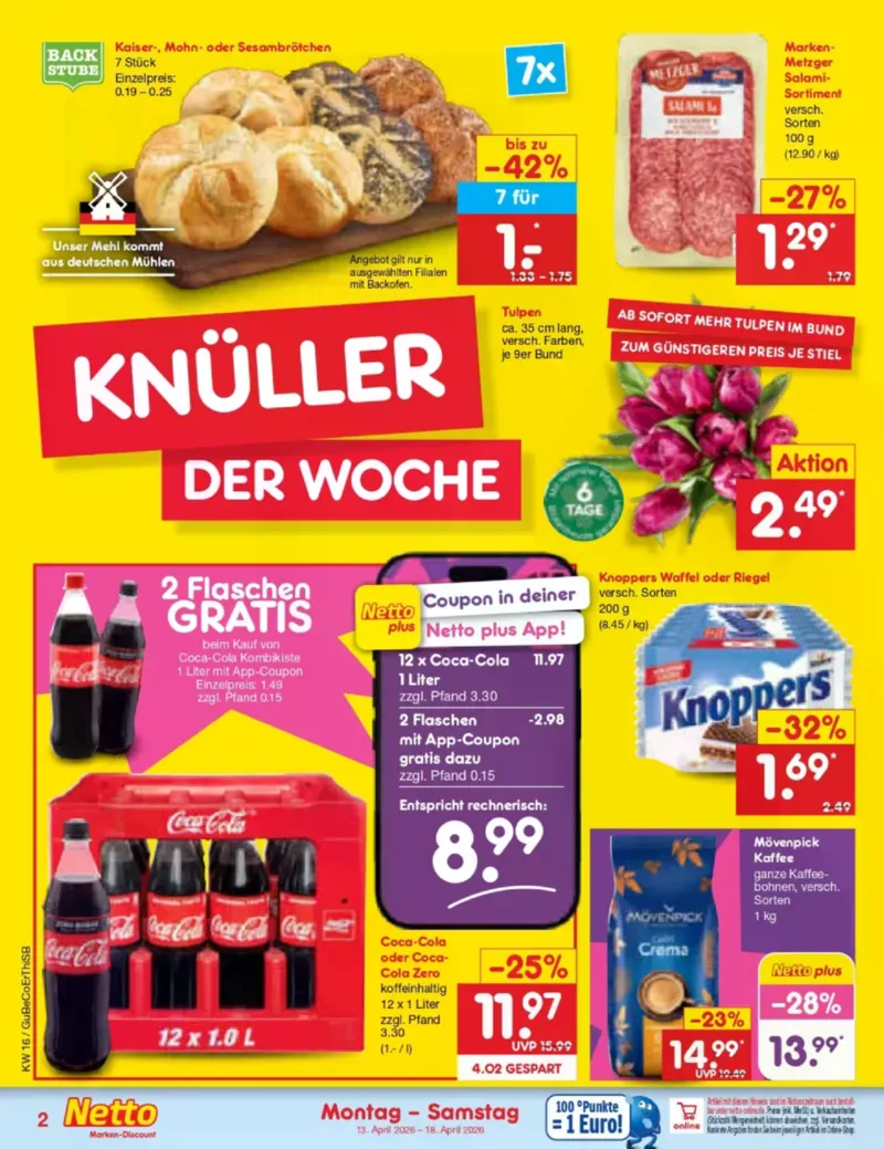 Netto Marken-Discount Prospekt vom 13.04.2026, Seite 2