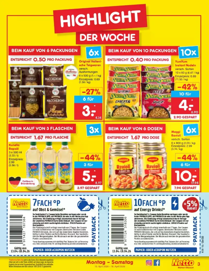 Netto Marken-Discount Prospekt vom 13.04.2026, Seite 3