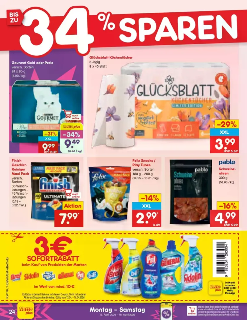 Netto Marken-Discount Prospekt vom 13.04.2026, Seite 36