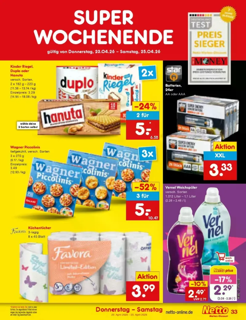 Netto Marken-Discount Prospekt vom 20.04.2026, Seite 45