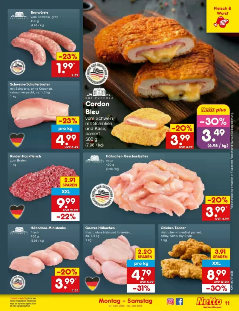 Netto Marken-Discount Prospekt vom 27.04.2026, Seite 13