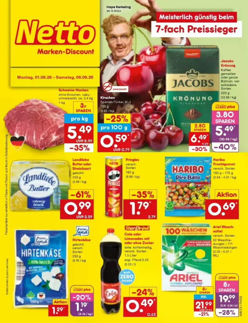 Netto Marken-Discount Prospekt vom 01.06.2026, Seite 1