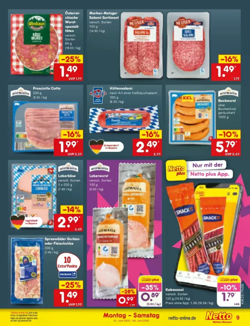 Netto Marken-Discount Prospekt vom 01.06.2026, Seite 9