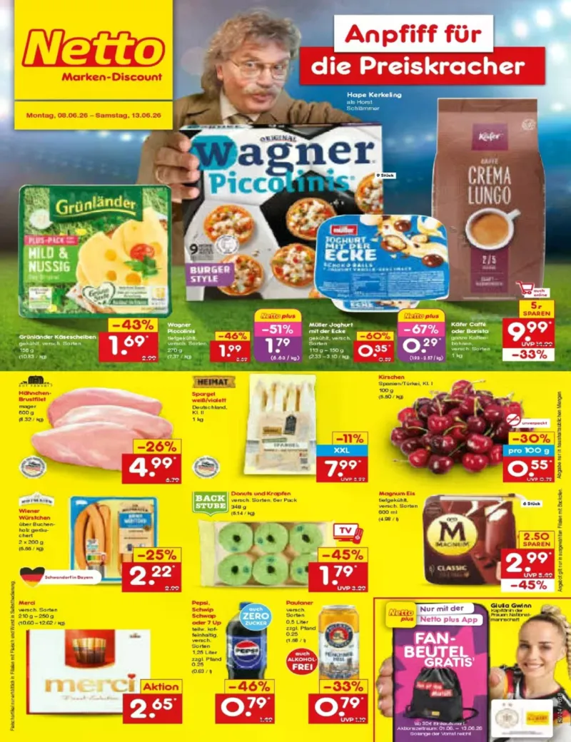 Netto Marken-Discount Prospekt vom 08.06.2026, Seite 1