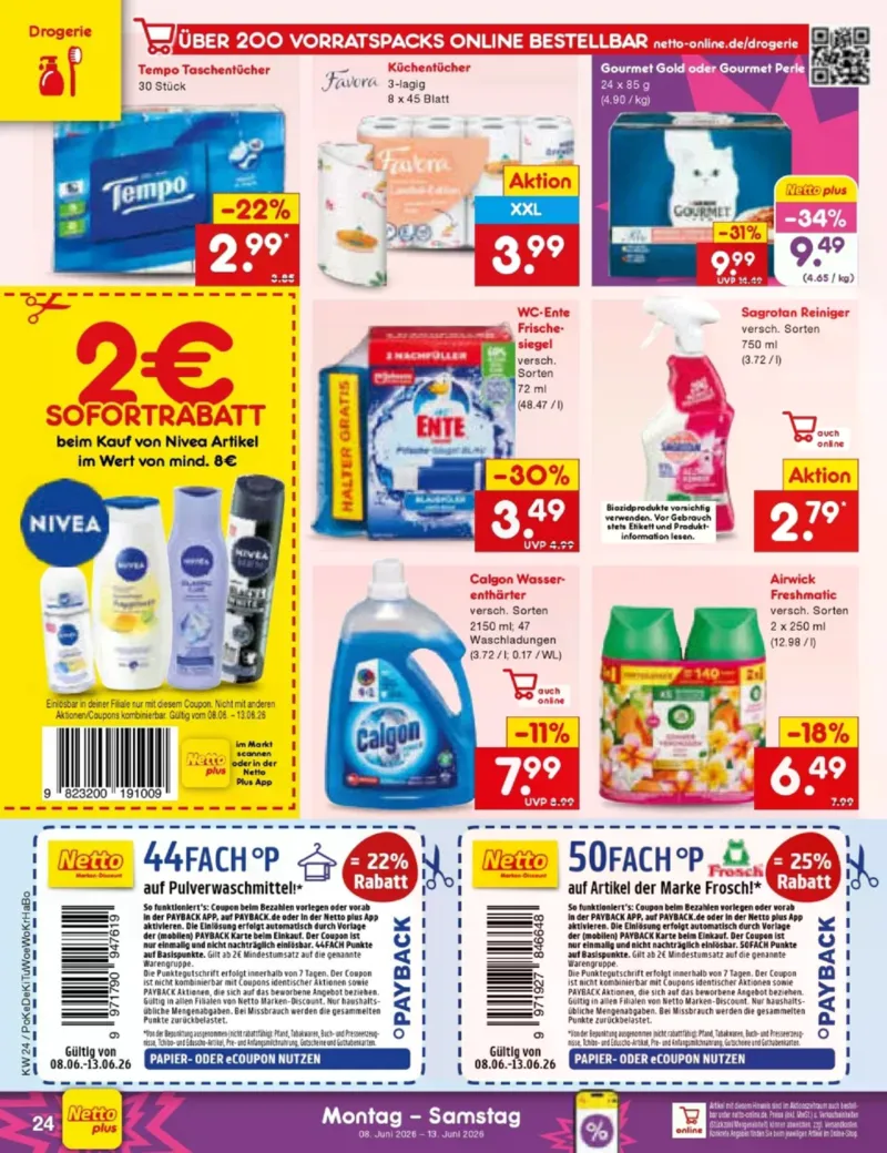 Netto Marken-Discount Prospekt vom 08.06.2026, Seite 38