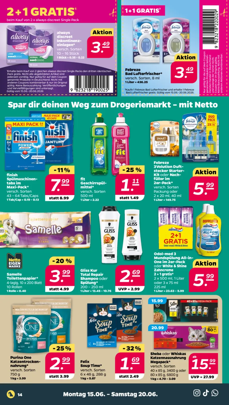 Netto Marken-Discount Prospekt vom 15.06.2026, Seite 16