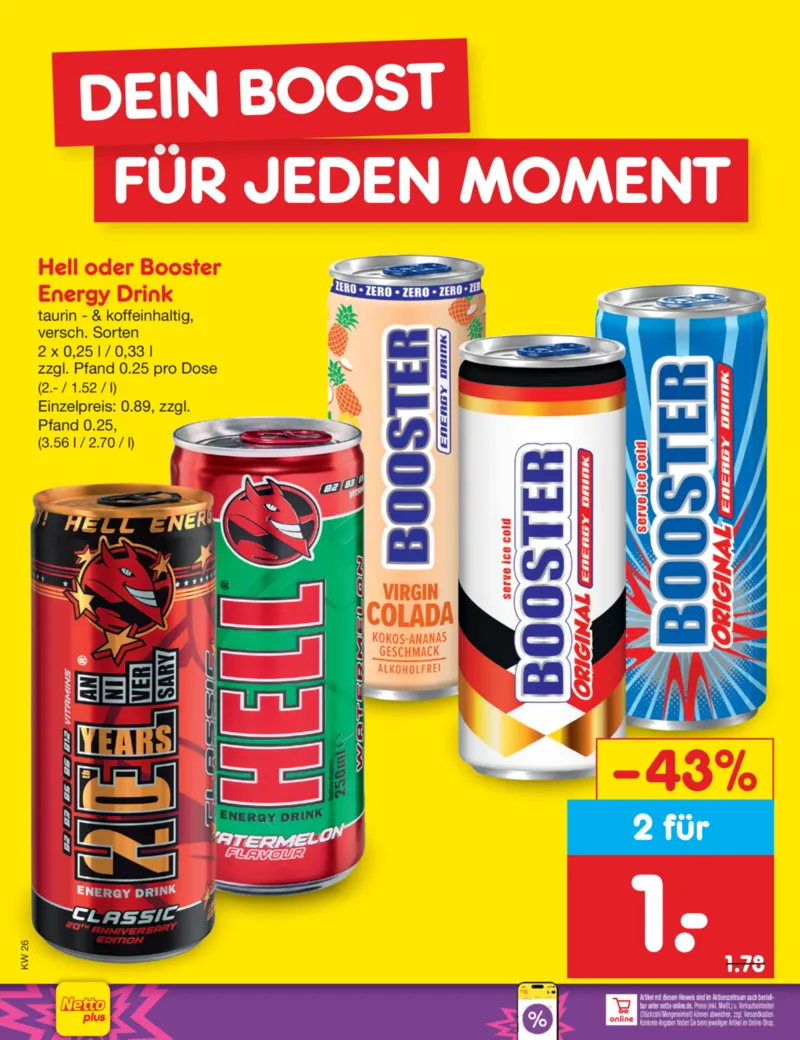 Netto Marken-Discount Prospekt vom 22.06.2026, Seite 1