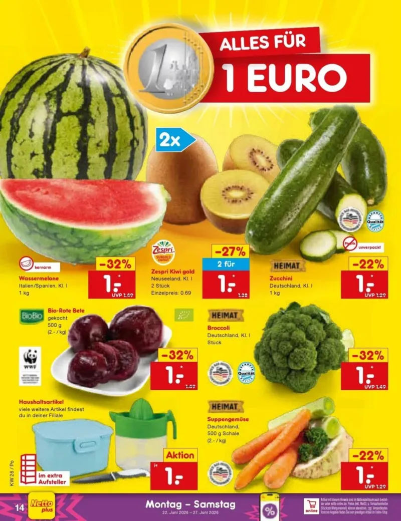 Netto Marken-Discount Prospekt vom 22.06.2026, Seite 18