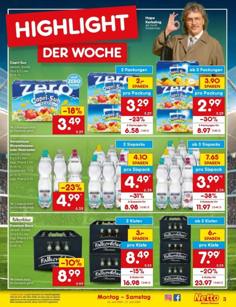 Netto Marken-Discount Prospekt vom 22.06.2026, Seite 3