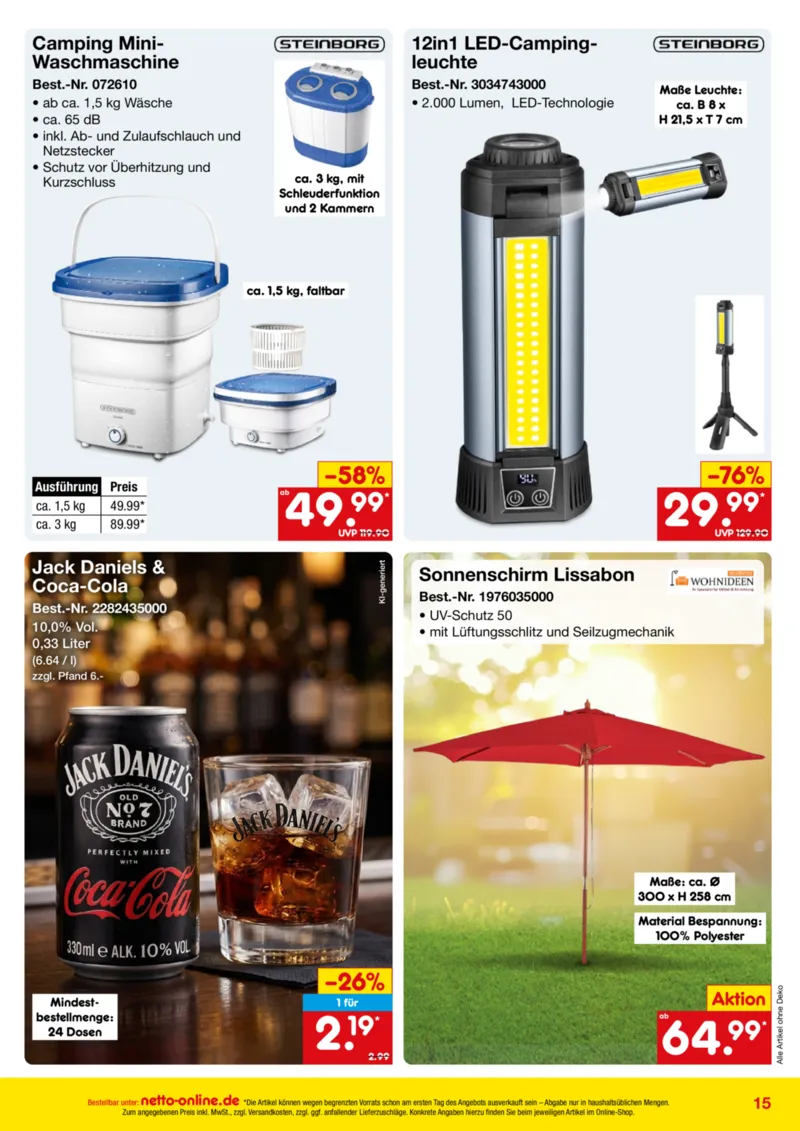 Netto Marken-Discount Prospekt vom 27.06.2026, Seite 15
