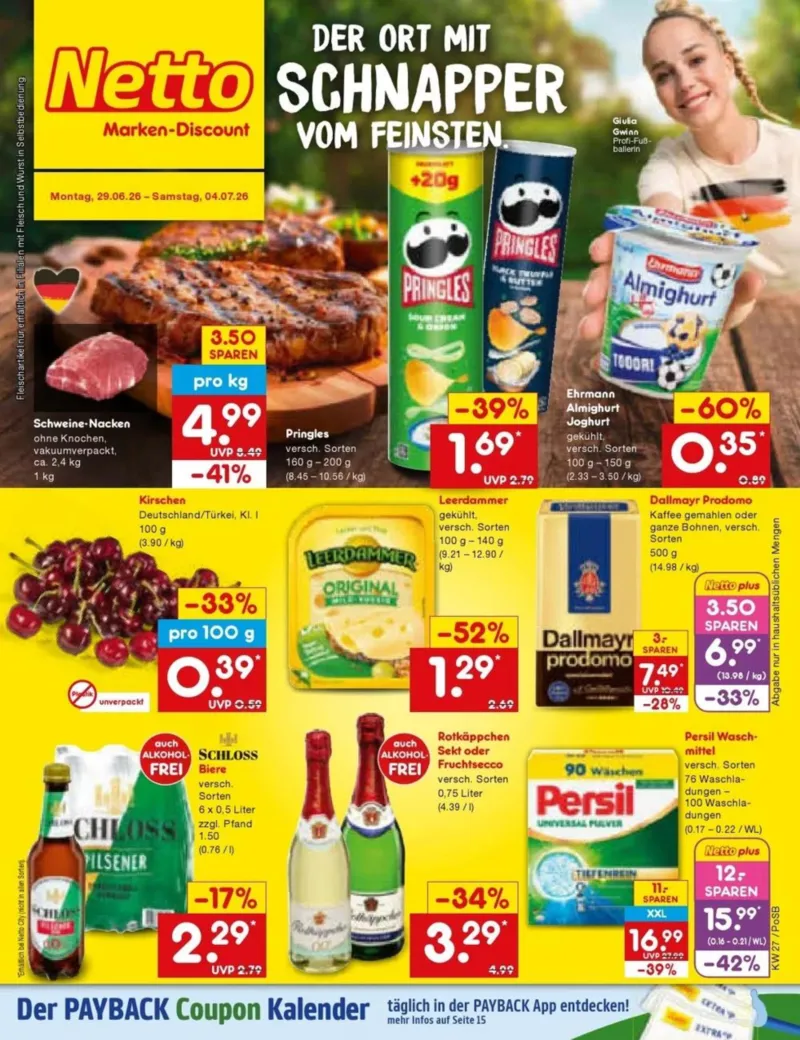 Netto Marken-Discount Prospekt vom 29.06.2026, Seite 1