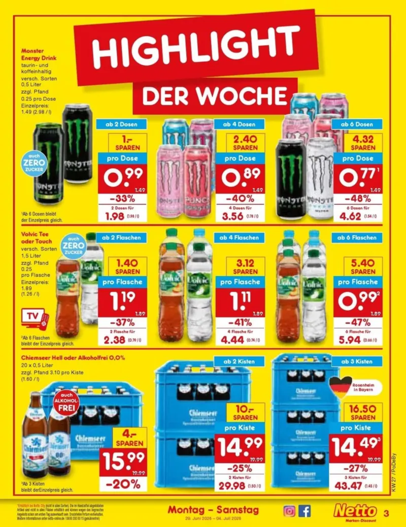 Netto Marken-Discount Prospekt vom 29.06.2026, Seite 3