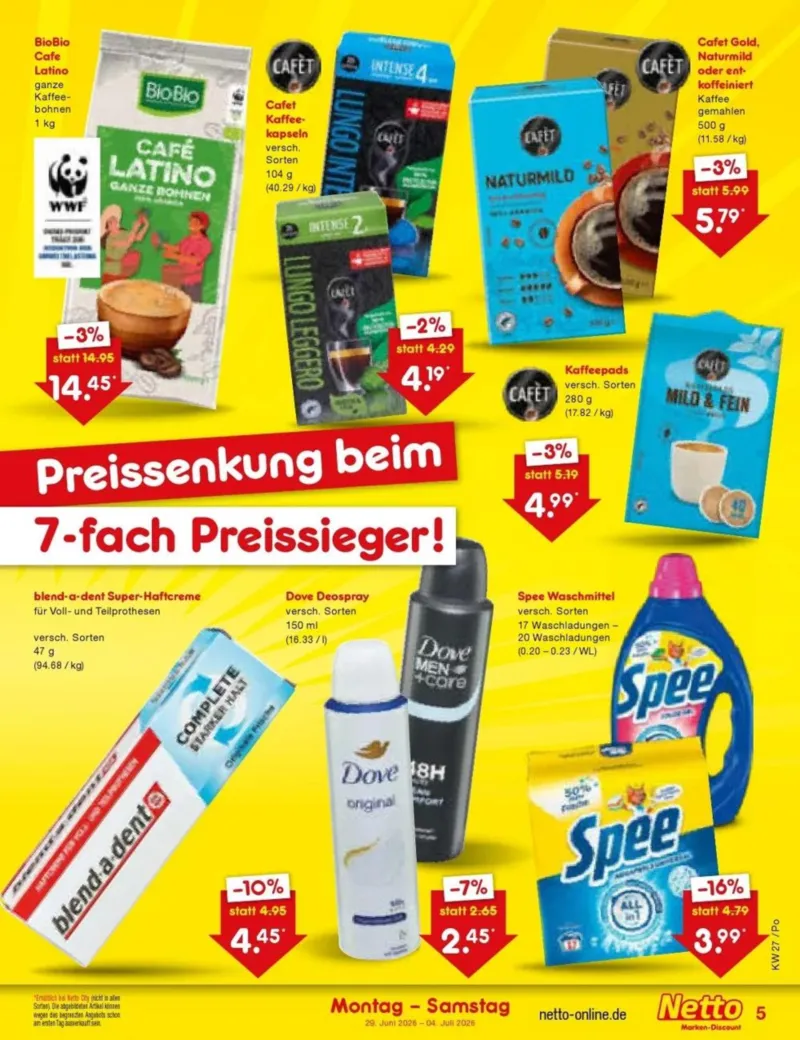 Netto Marken-Discount Prospekt vom 29.06.2026, Seite 5