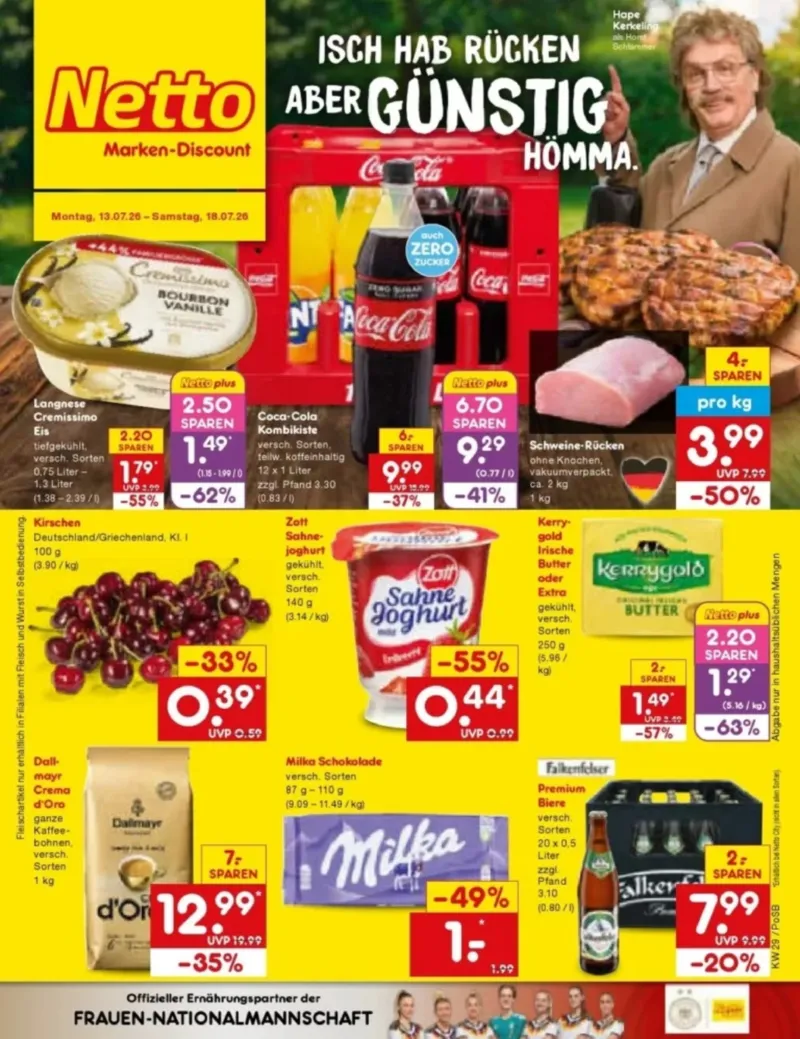 Netto Marken-Discount Prospekt vom 13.07.2026, Seite 1