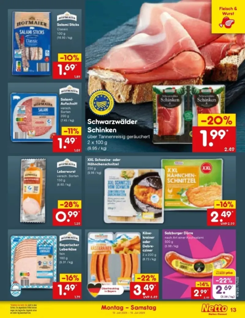 Netto Marken-Discount Prospekt vom 13.07.2026, Seite 15