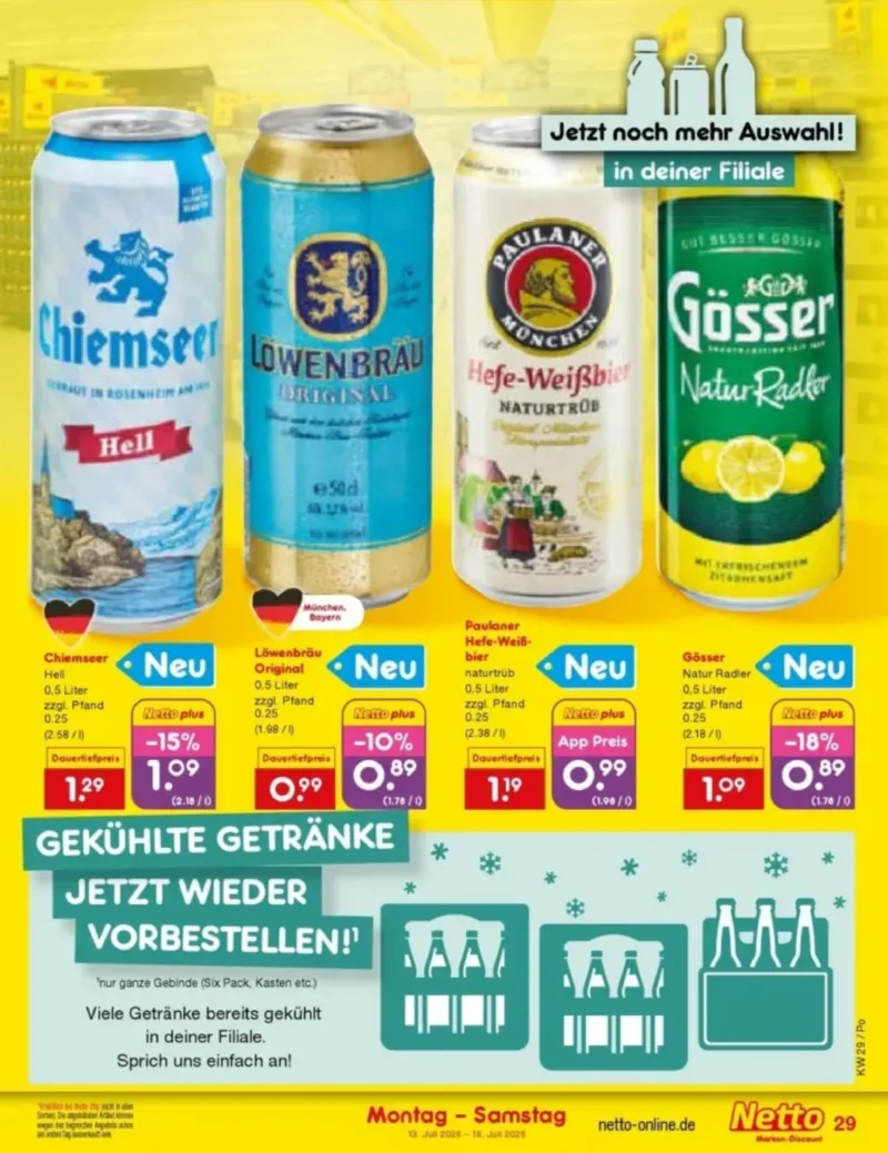 Netto Marken-Discount Prospekt vom 13.07.2026, Seite 39