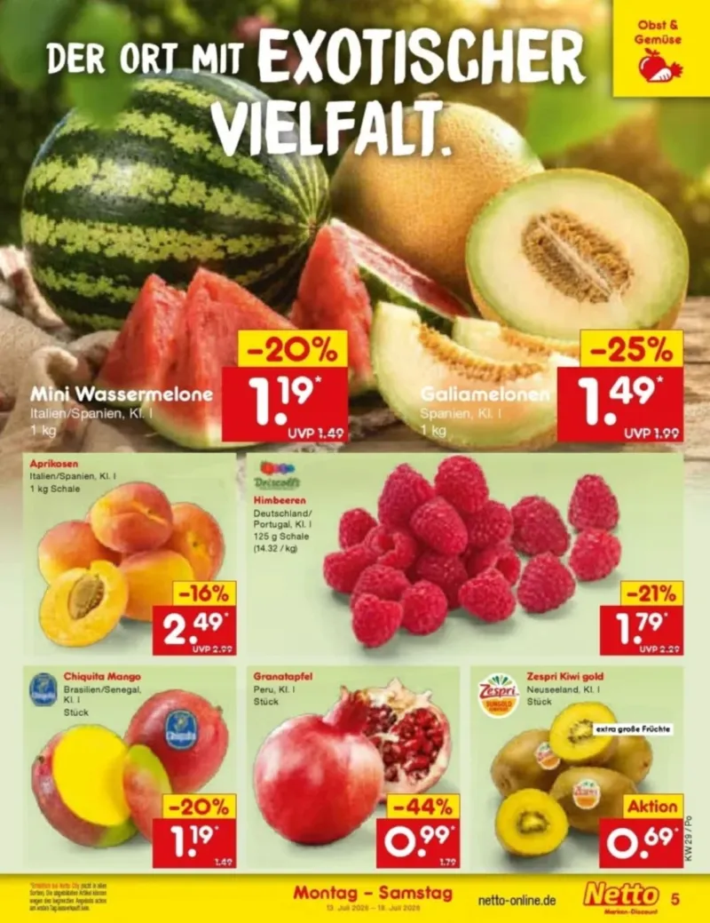 Netto Marken-Discount Prospekt vom 13.07.2026, Seite 5