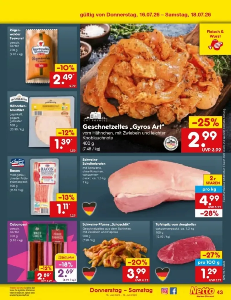 Netto Marken-Discount Prospekt vom 13.07.2026, Seite 61