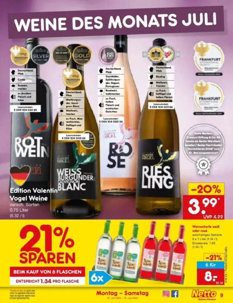 Netto Marken-Discount Prospekt vom 13.07.2026, Seite 9