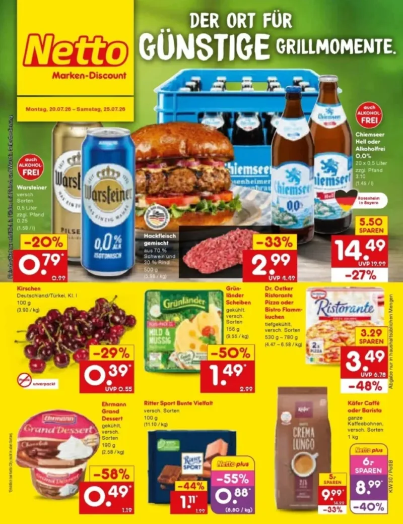 Netto Marken-Discount Prospekt vom 20.07.2026, Seite 1