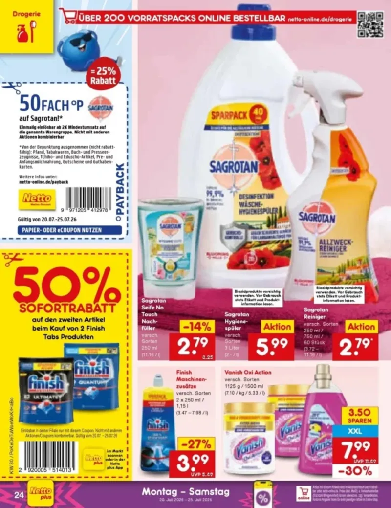 Netto Marken-Discount Prospekt vom 20.07.2026, Seite 40