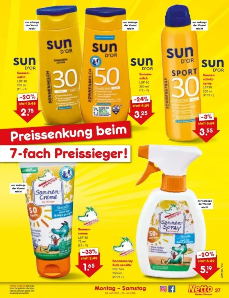 Netto Marken-Discount Prospekt vom 20.07.2026, Seite 43