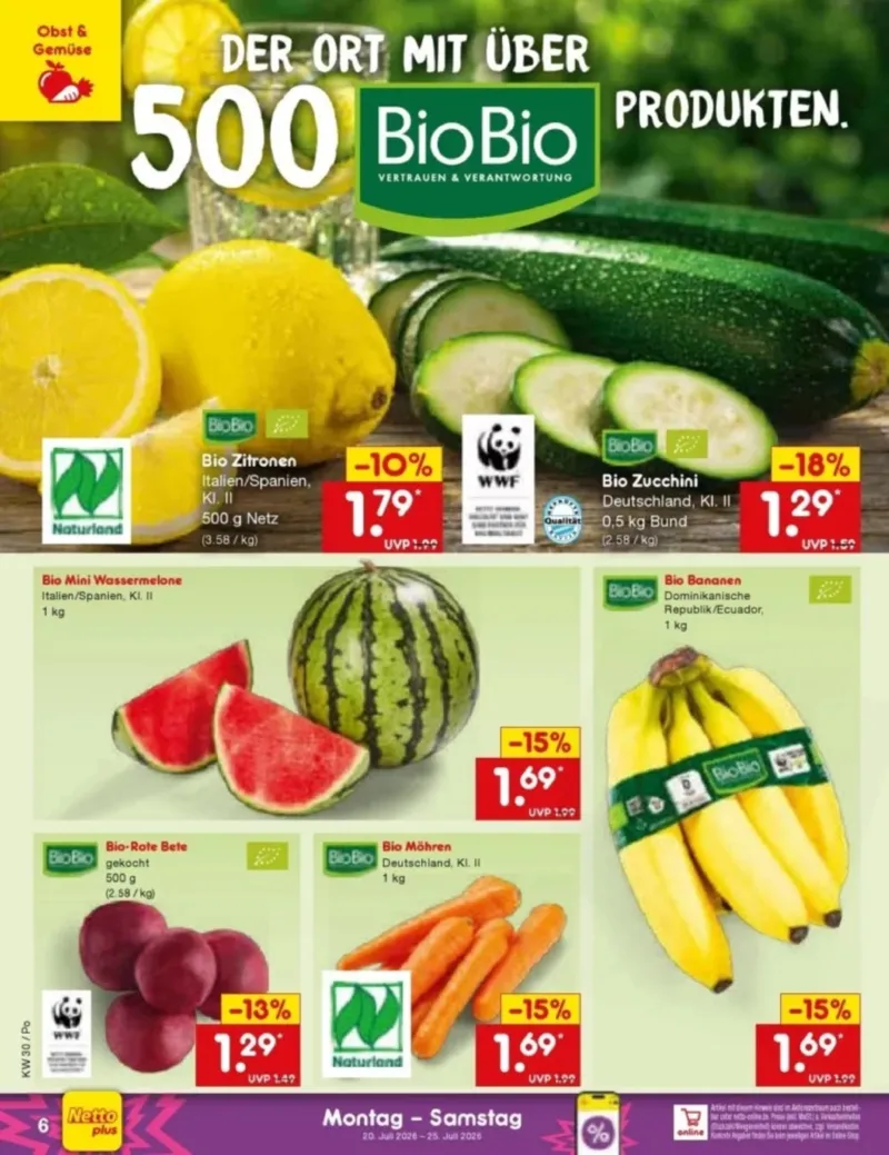 Netto Marken-Discount Prospekt vom 20.07.2026, Seite 6