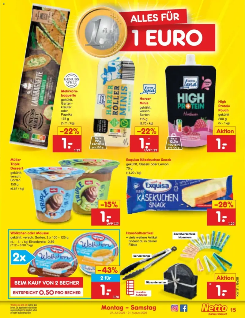 Netto Marken-Discount Prospekt vom 27.07.2026, Seite 25