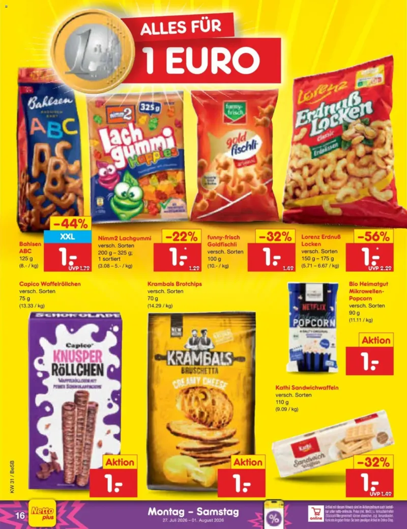 Netto Marken-Discount Prospekt vom 27.07.2026, Seite 26