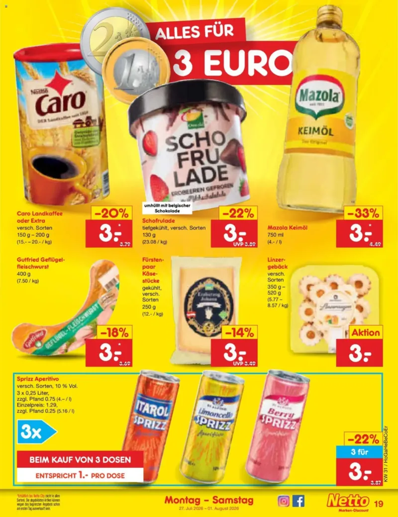 Netto Marken-Discount Prospekt vom 27.07.2026, Seite 29