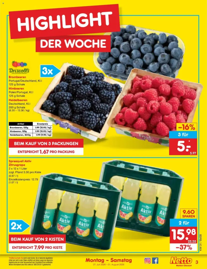 Netto Marken-Discount Prospekt vom 27.07.2026, Seite 3