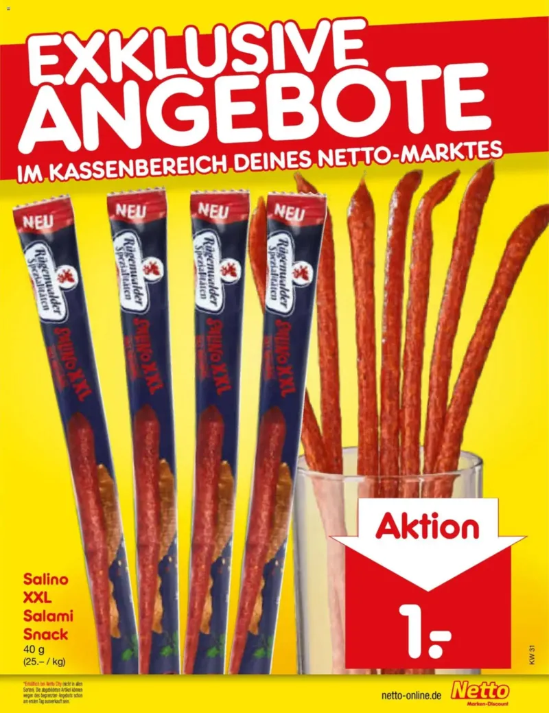 Netto Marken-Discount Prospekt vom 27.07.2026, Seite 31