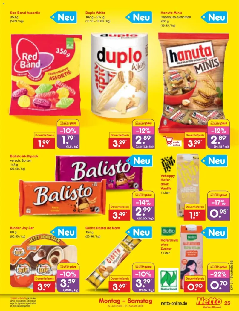 Netto Marken-Discount Prospekt vom 27.07.2026, Seite 39